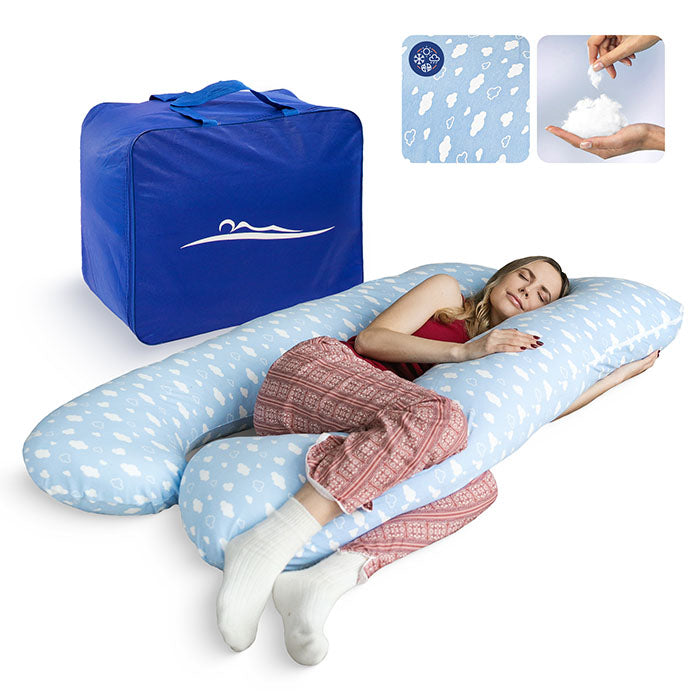 KomfortKissen+™ Premium – Ergonomisches Körperkissen