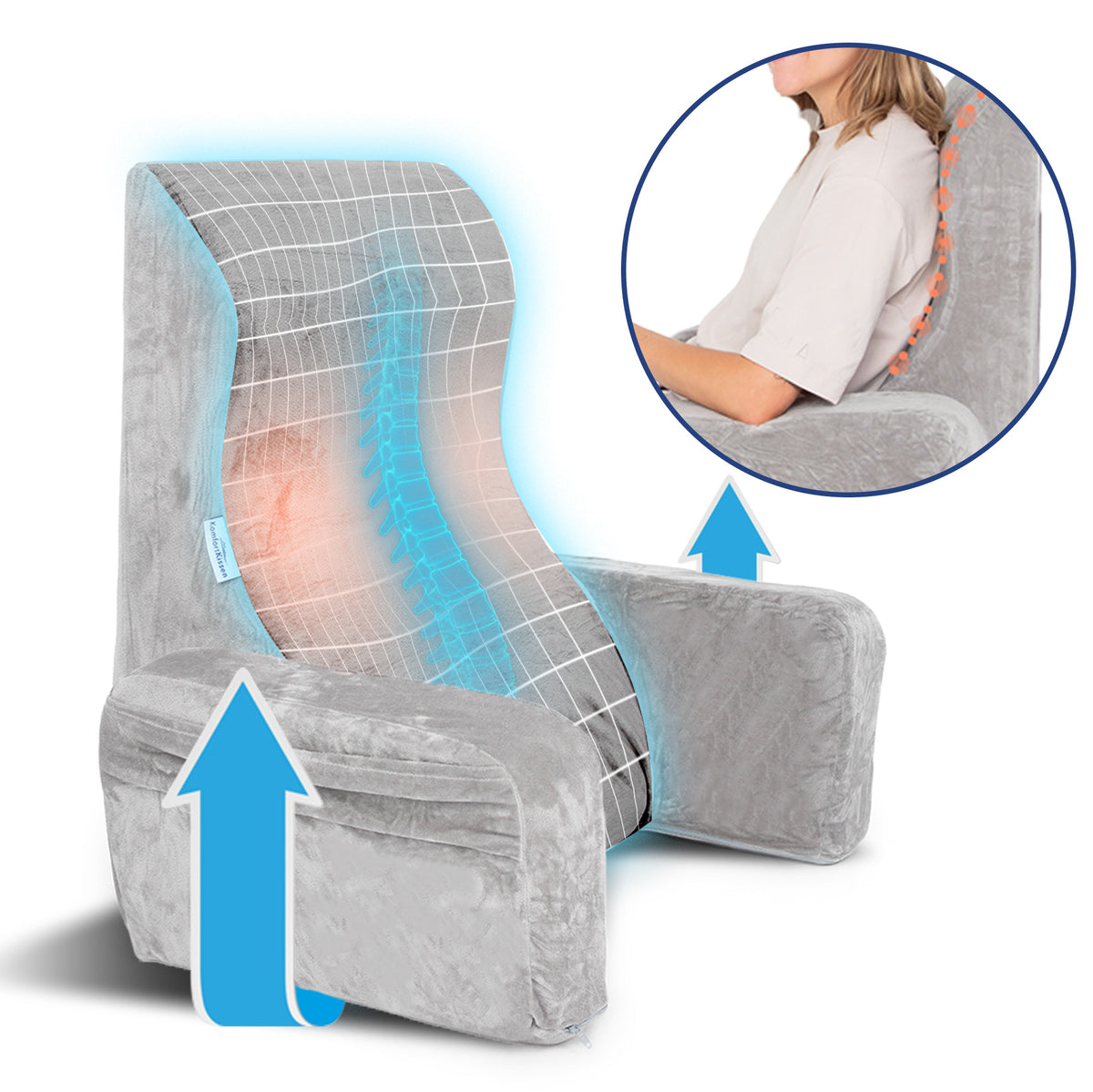 Ergonomiczny fotel wspierający