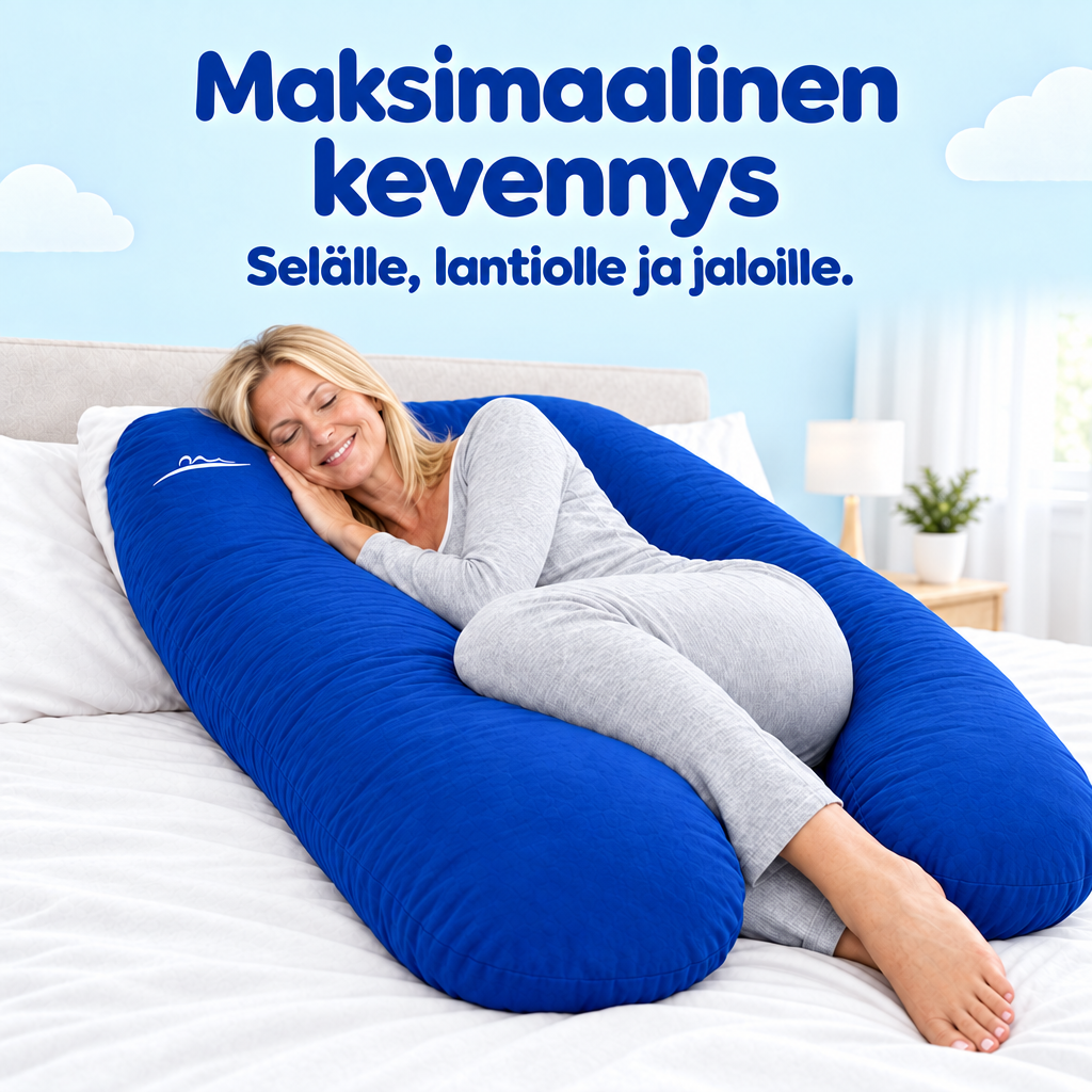 Maksymalne odciążenie: plecy, biodra i nogi – Niebieski