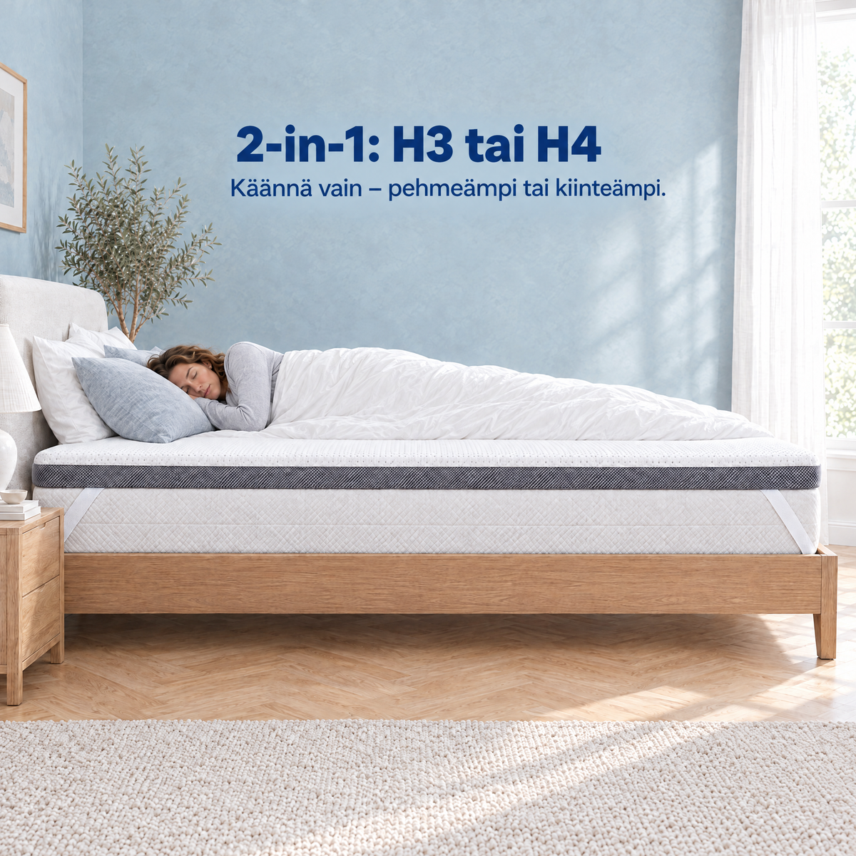 2-in-1 Komfort Topper – stopień twardości H3 lub H4