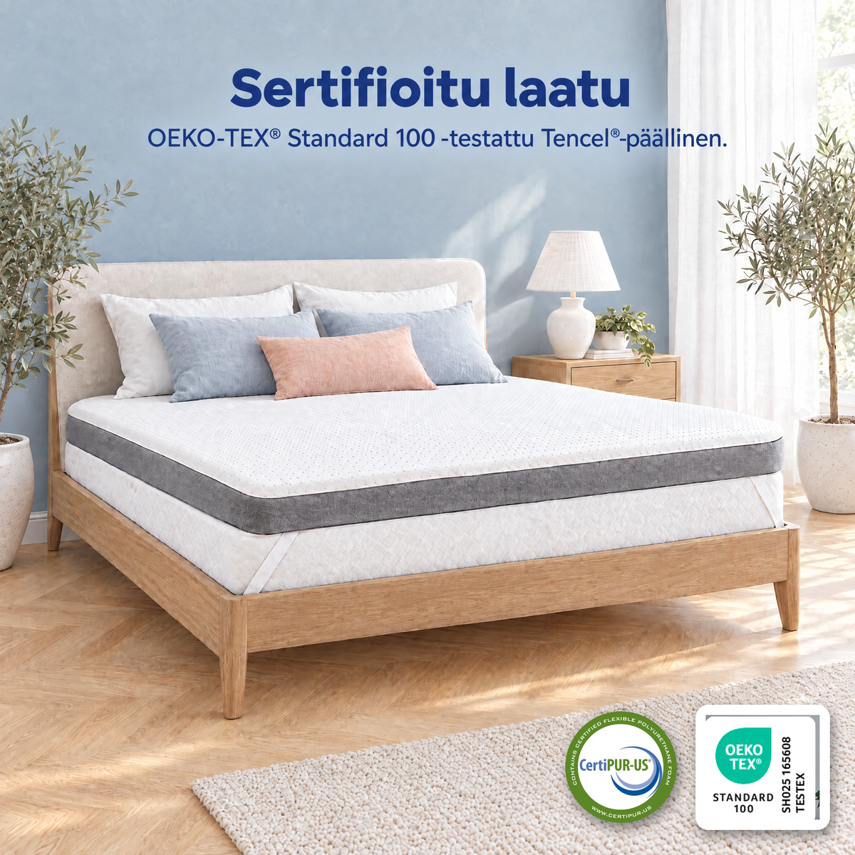 2-in-1 Komfort Topper – certyfikowana jakość