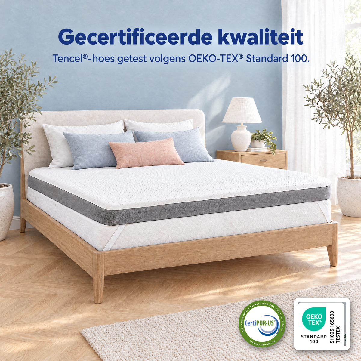 2-in-1 Komfort Topper – certyfikowana jakość