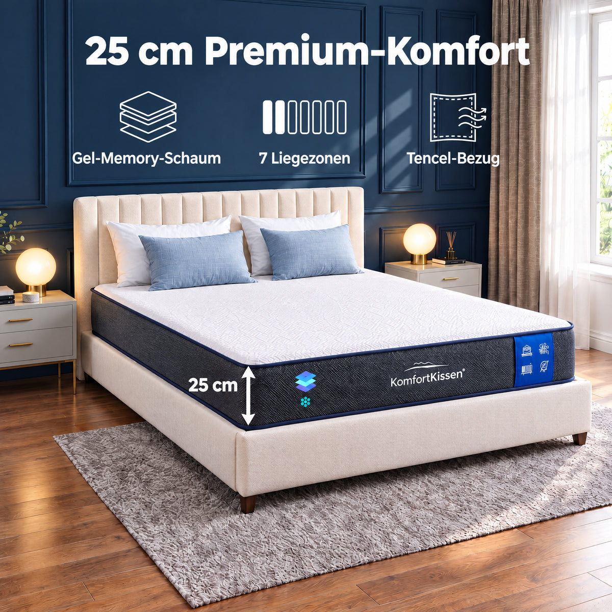 Materac Premium 7-strefowy