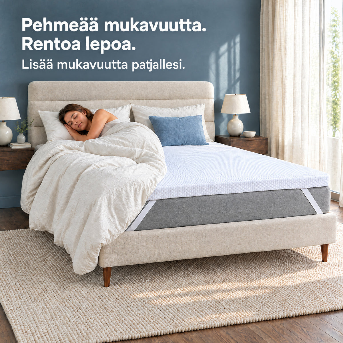 Dream Topper – Miękko ułożony. Odprężone leżenie.