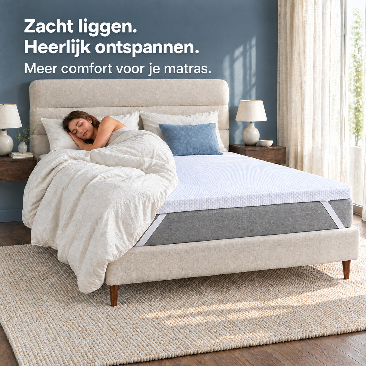 Dream Topper – Miękko ułożony. Odprężone leżenie.