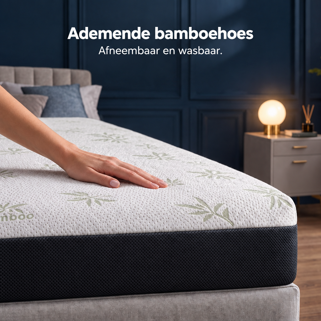 Premium Komfort Topper – bambusowy pokrowiec
