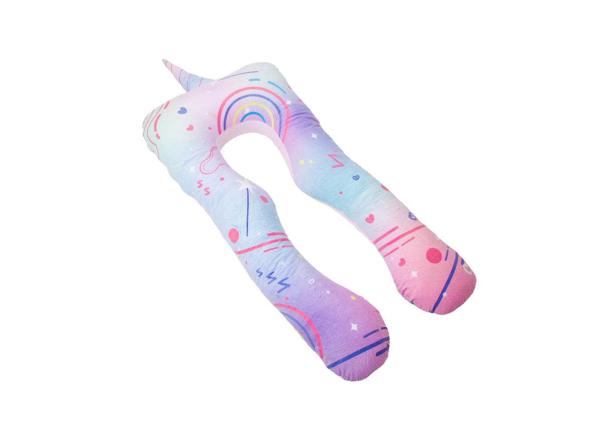Ersatzbezug - Mikroplüsch (Einhorn) - KomfortKissen.de